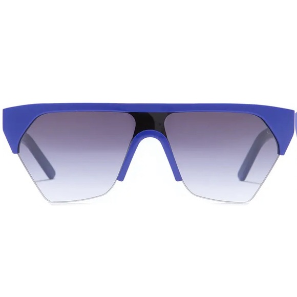 New Pared Sharp Angled Sunglasses - Picture 2 of 7
